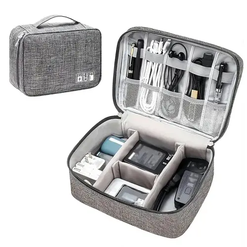 Cable Storage Bag Waterproof Digital Electronic Organizer