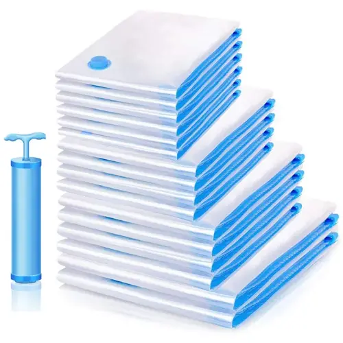 Vacuum Storage Organizer Bags, Travel Suitcases Essentials
