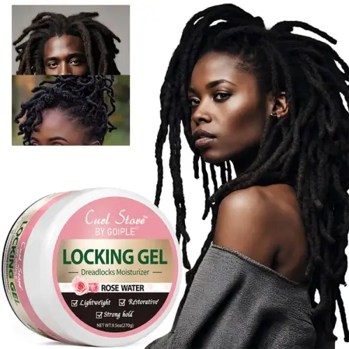 Goiple 9.5oz Locking Gel Strong Hold Frizz Control Cream Add