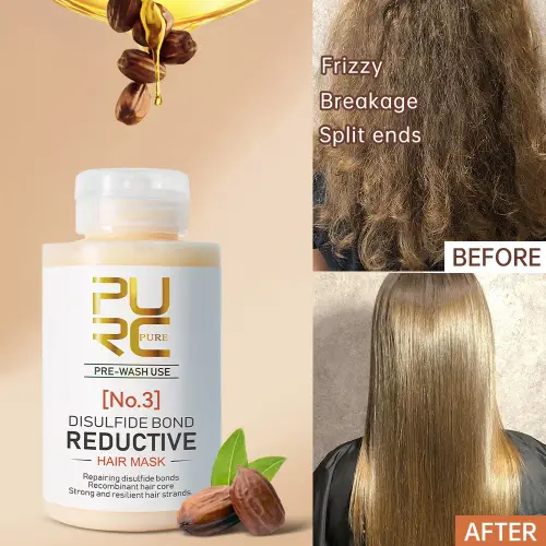 PURC Keratin Hair Mask Disulfide Bond Hair Treatment