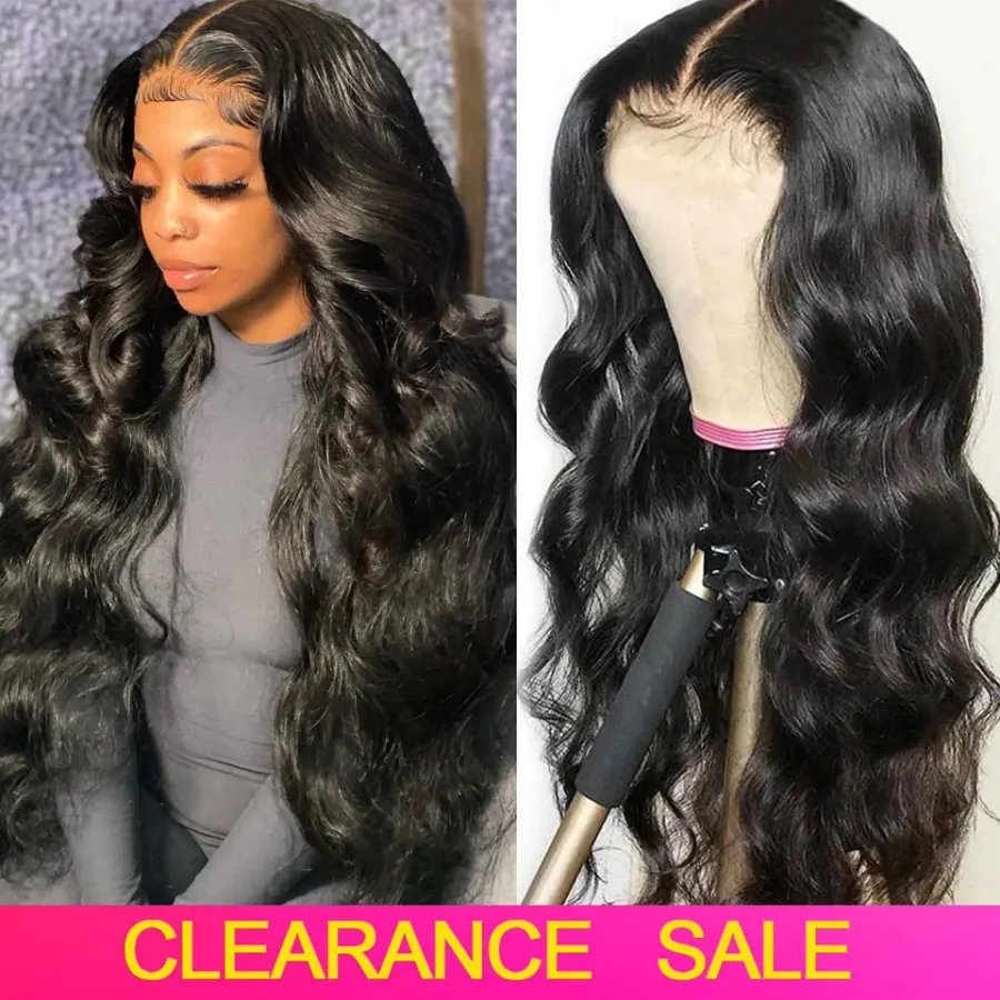 Body Wave Wig 13x4 HD Lace Frontal Wigs Human Hair Brazilian