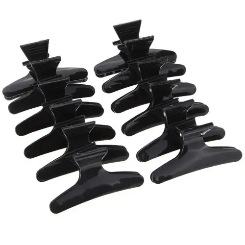 12 professional butterfly hair clips, fashionable hair clips
