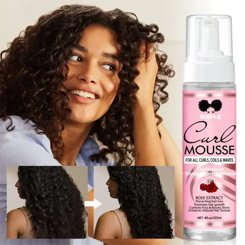 Curl Defining Mousse Long Last Smooth and Shine Curly