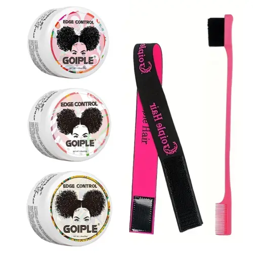 GOIPLE 3 Fruity Flavours 30g Edge Control Gel Set Fixing