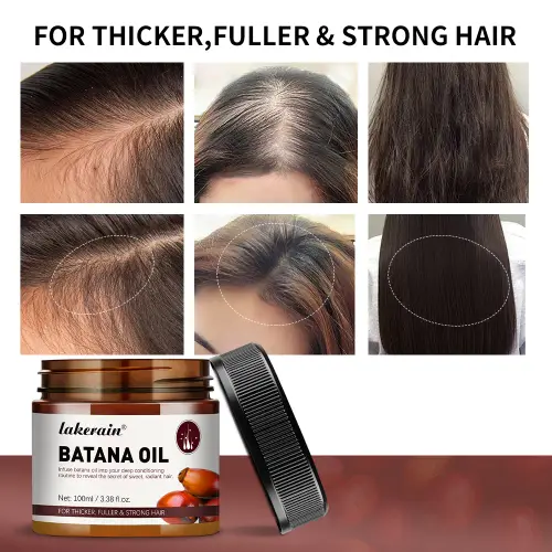 Batana Oil Unrefined Raw for Hair Growth Enhance Efficacy for
