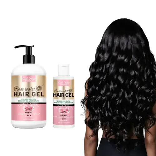 GOIPLE Natural Rose Water Hair Gel Enhance Curl Defining