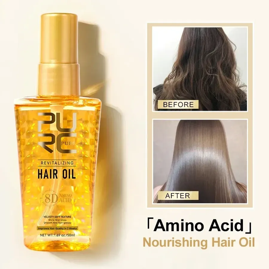 Moroccan Hair Care Essential Oil Nourishes Hair Nut Oil