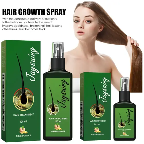 Hair Growth Spray Ginger Massage Scalp Damaged Treatment