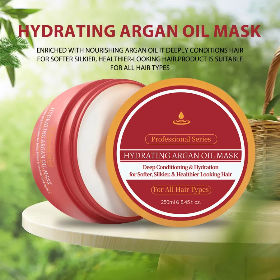 250ml Hydrating Argan Oil Hair Mask Deep Conditioning Care