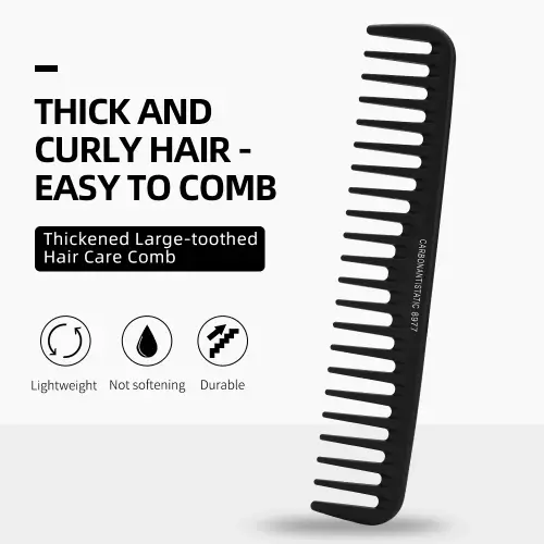 Wide Tooth Curl Comb Detangling Comb Texture Comb For Curly
