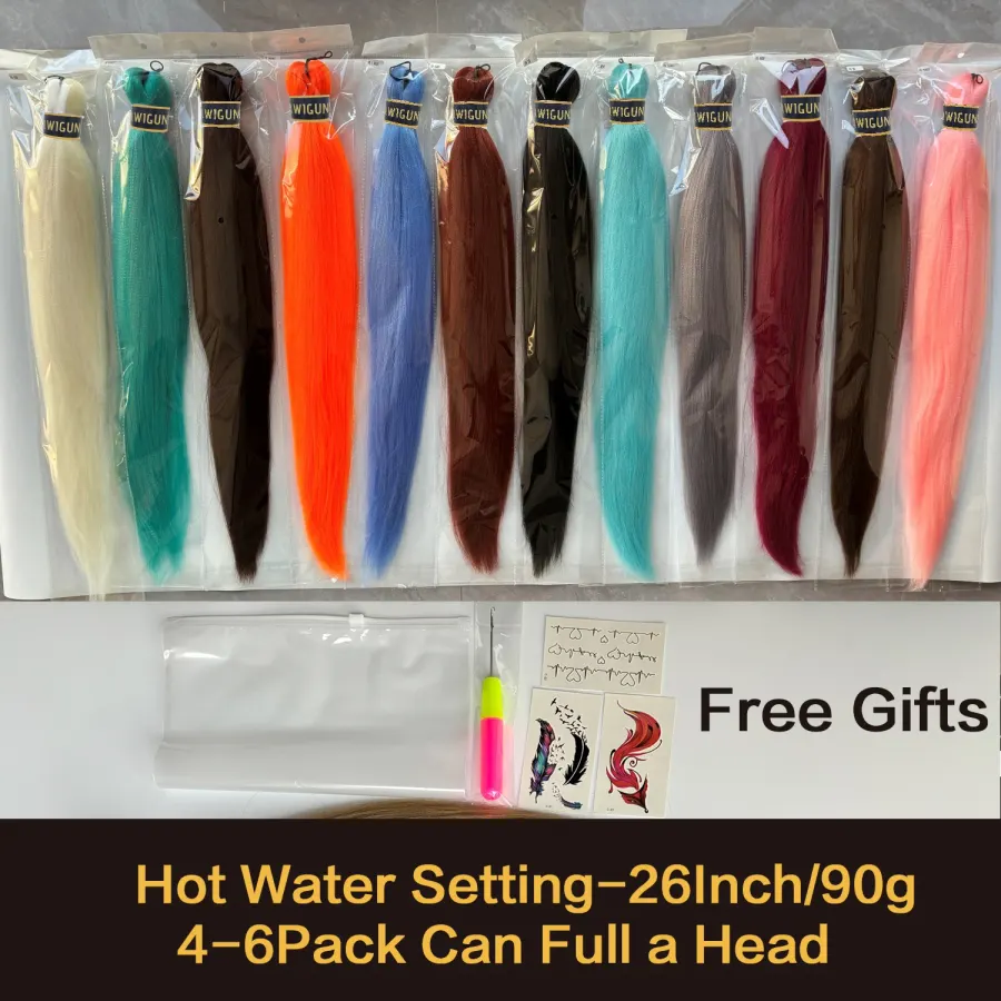 Kanekalon Hair 26 Inch 90g Pre Stretched Jumbo Braiding Hair