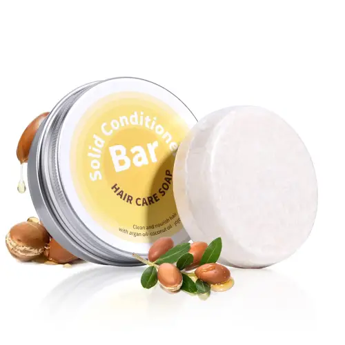 Plant Essential Oil Hair Conditioner Soap Rich in Argan Oil
