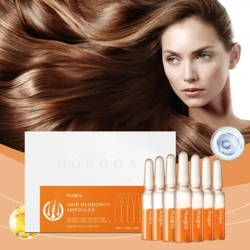 Hair Growth Serum Ampoules - Nourishing Scalp Serum for