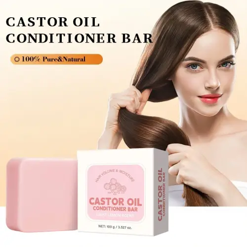 Castor Oil Conditioner Soap Bar, Moisturizing Nourishing