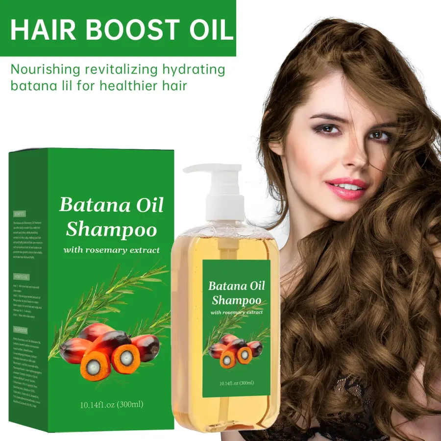 Batana Oil Shampoo for Hair Growth & Strength Repairs Broken