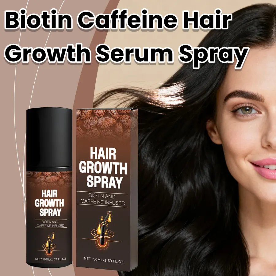 Biotin Caffeine Hair Serum Spray Deep Hydrating Nourishment