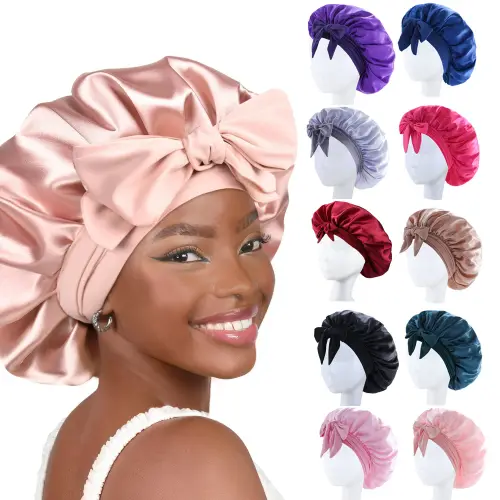 Silk Bonnet for Sleeping Women Satin Bonnet Hair Bonnet night