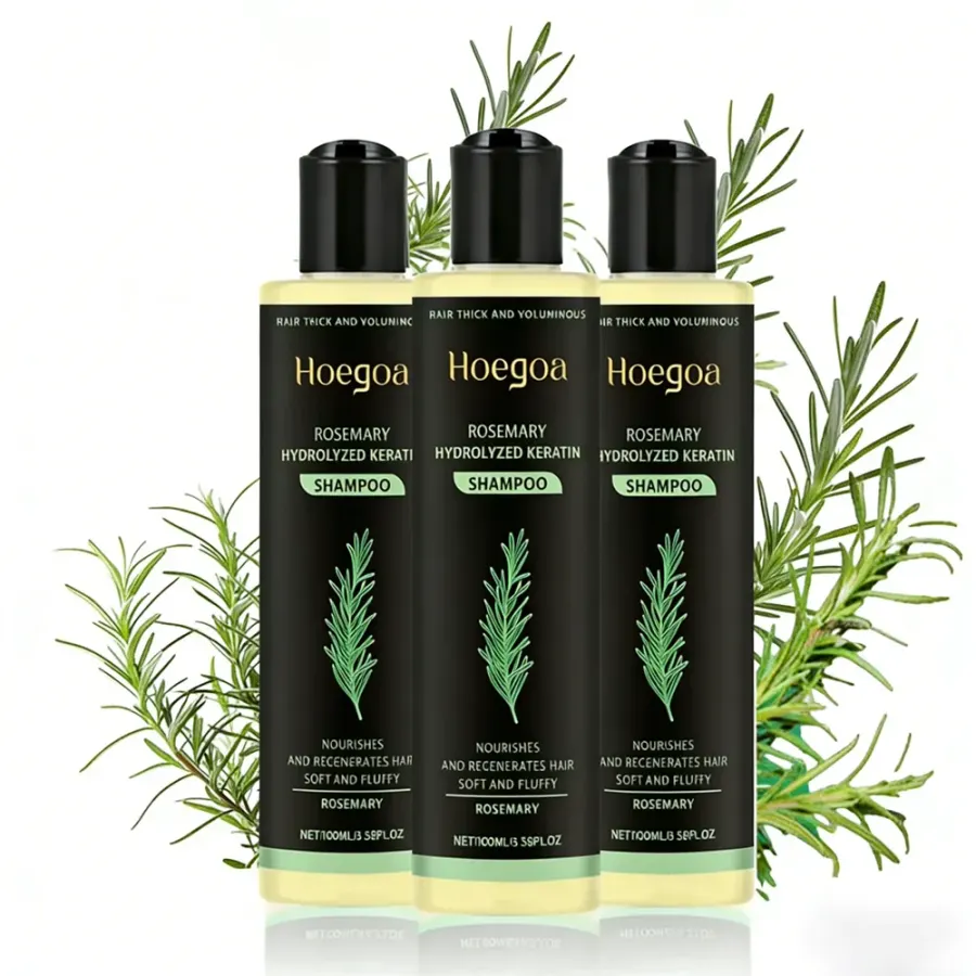 3pcs Rosemary Hair Growth Shampoo Thickening Hydrolyzed
