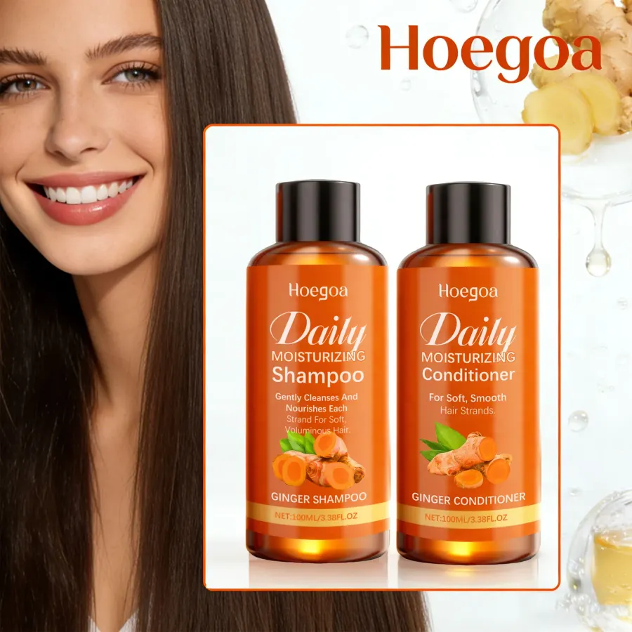 Ginger Shampoo Thicken Volumizing Shampoo Repair Damaged Hair