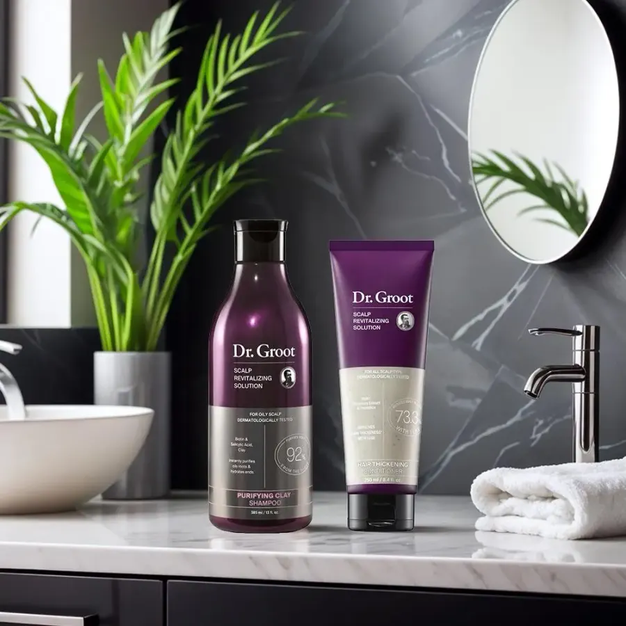 Dr.Groot Shampoo Conditioner Set Hair Loss Treatments Nourish
