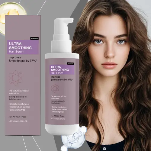 Smoothing Hair Serum - Gentle Hydrating Formula for Frizz-Free