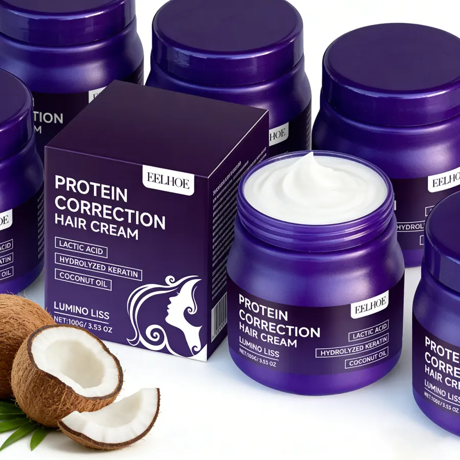 Keratin Protein Straightening Hair Mask Deep Repair for Dry