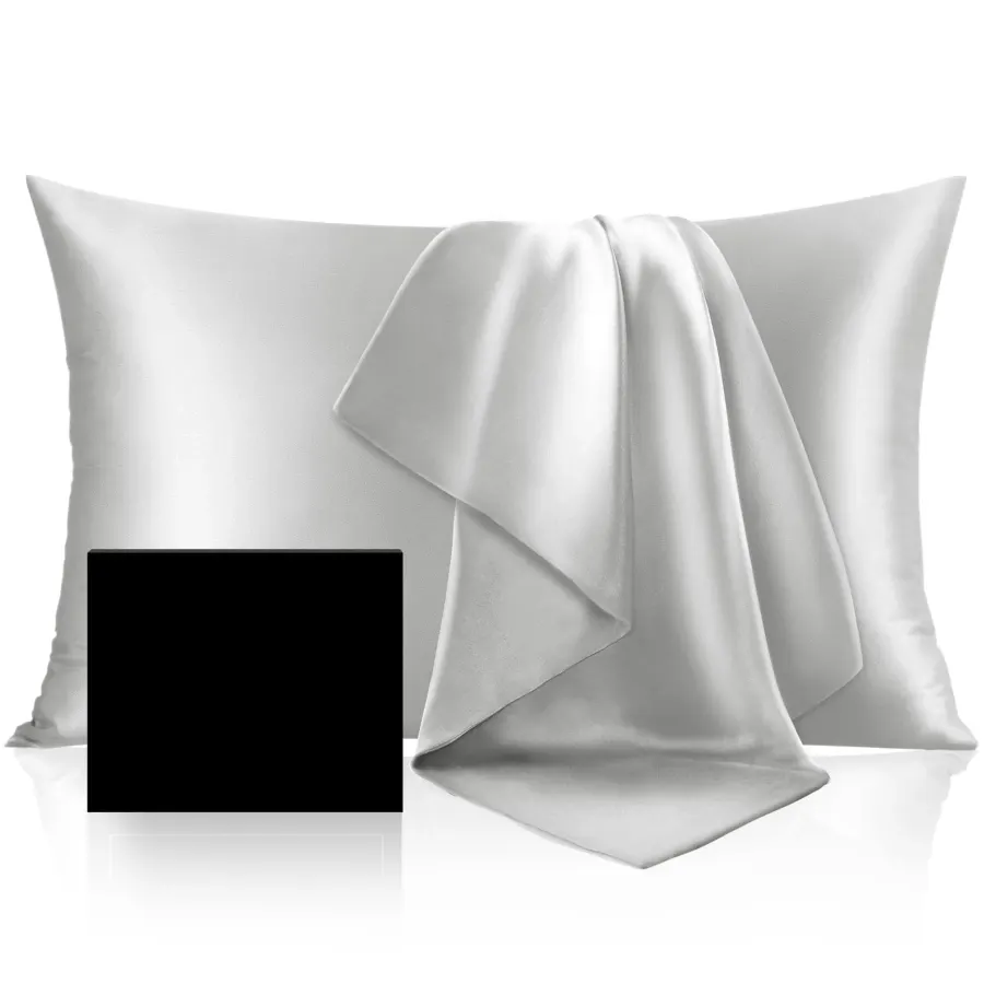 Satin Pillowcase for Hair and Skin, Super Soft and Cooling