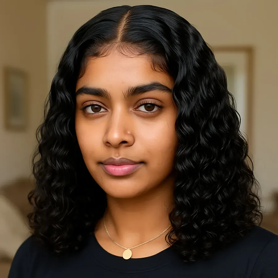13X4 Lace Front Wig, Real Human Hair, 150% Density