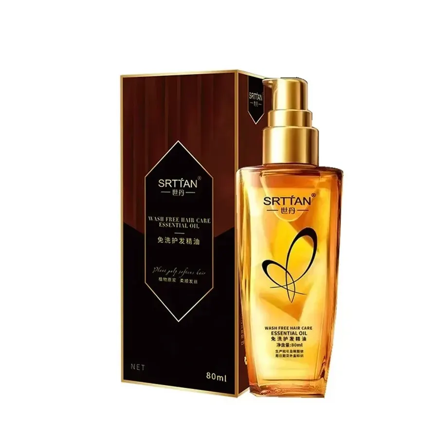 Deep nourishing hair care essential oil can increase luster
