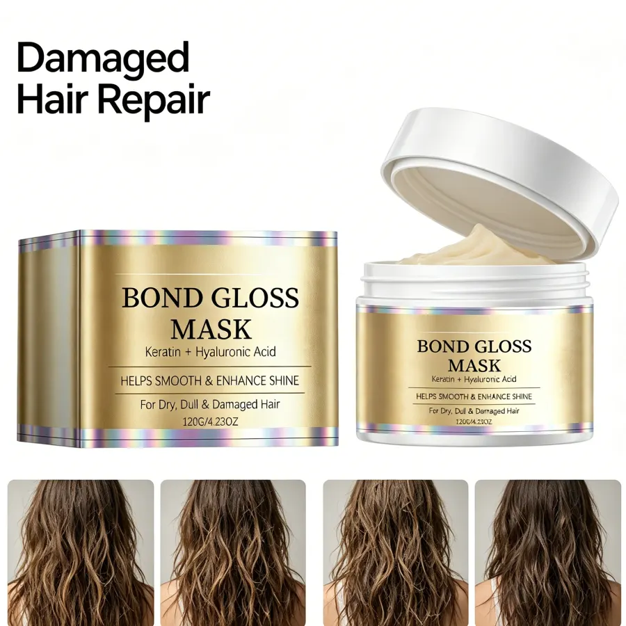 Bond Gloss Hair Mask Repair Damaged Hair Smooth Shiny