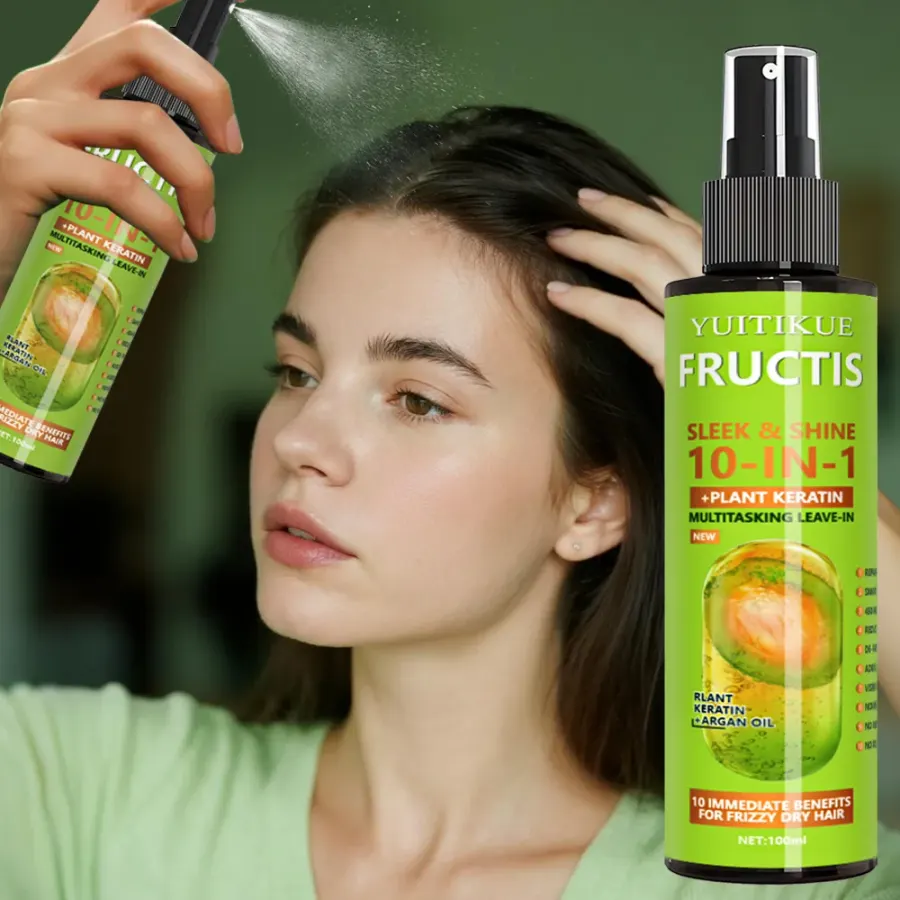 Plant Keratin Argan Oil Leave-In Spray