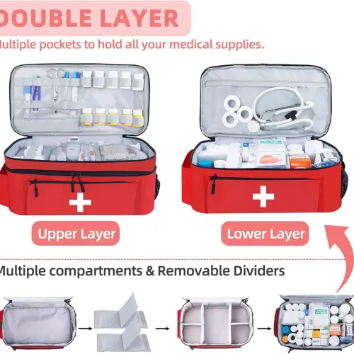Travel Medicine Bag First Aid Kit Storage Bag Medicine