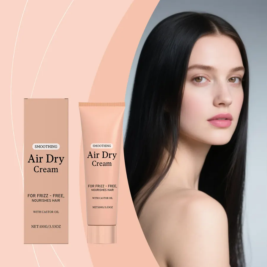 Air Dry Smoothing Hair Cream Anti Frizz Styling Leave in